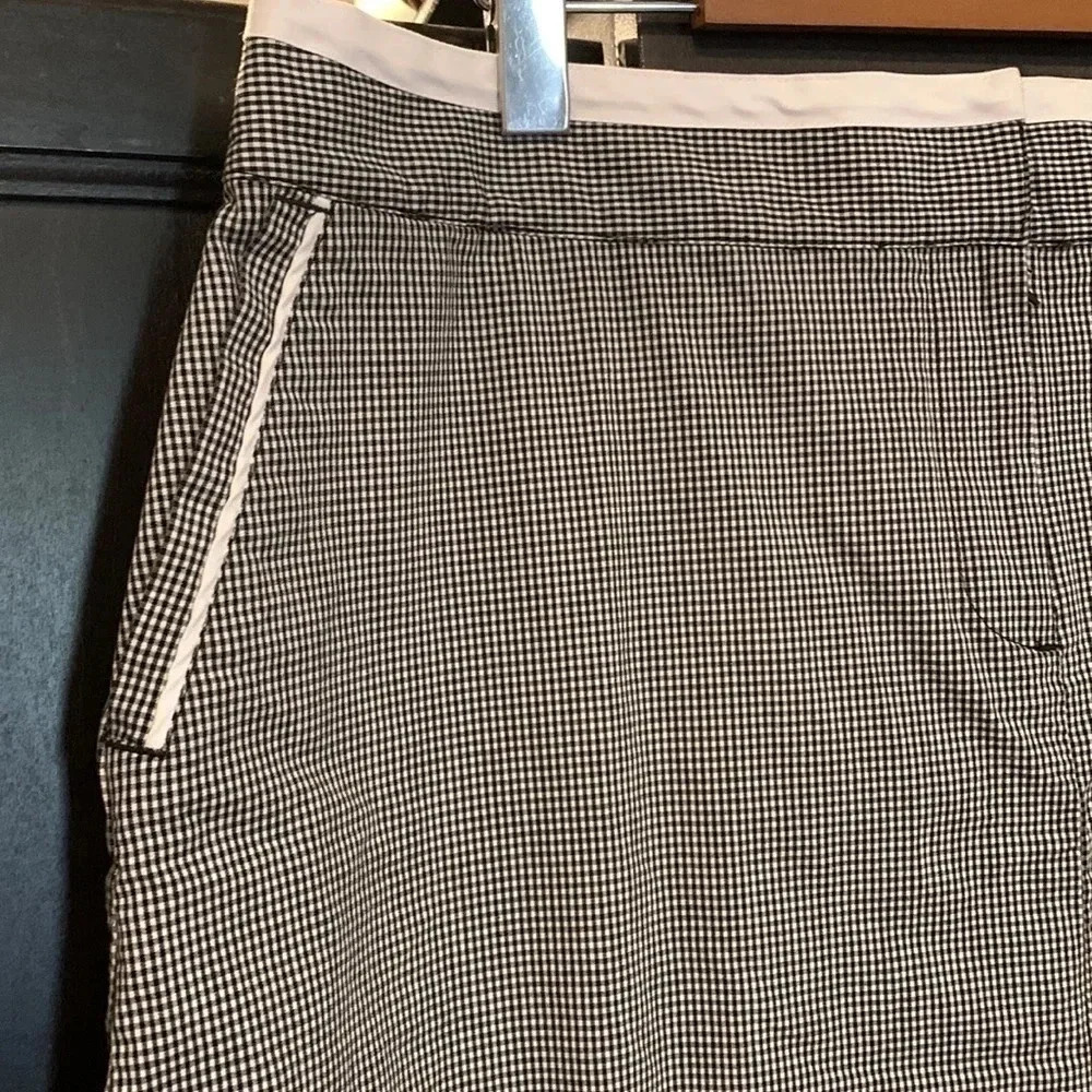 IZOD Gingham  Skort sz 16